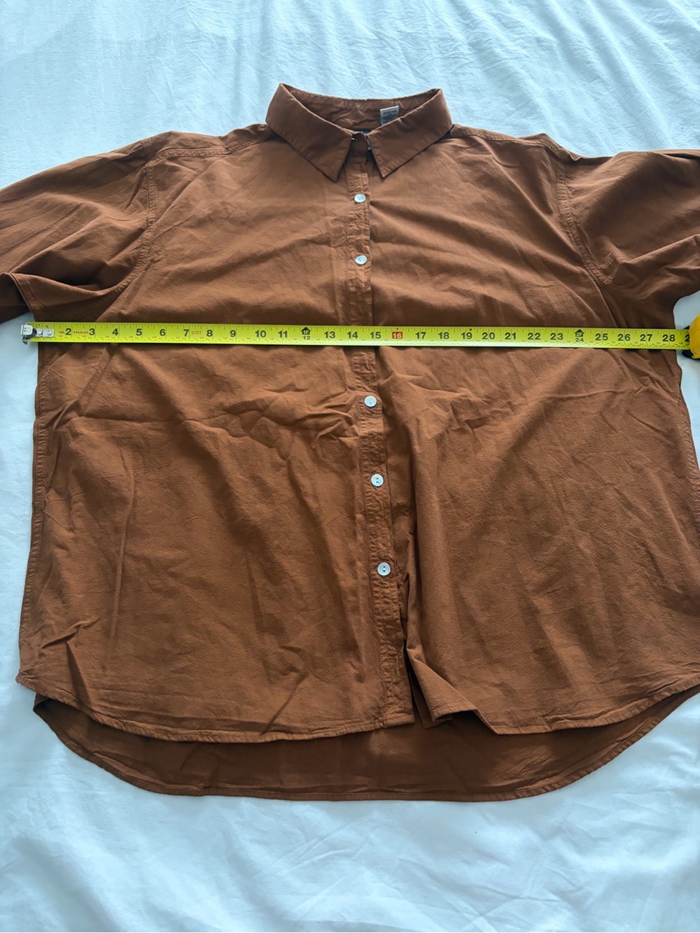 Maggie Barnes Terracotta Cotton Fall Cowgirl Plus Size 2X Button-Up Shirt NWT - Picture 6 of 10